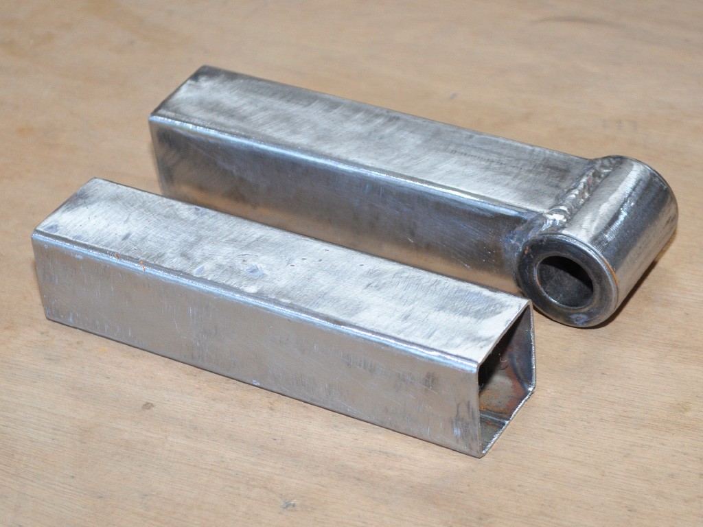 Aurora Suspension Trike - rear frame parts